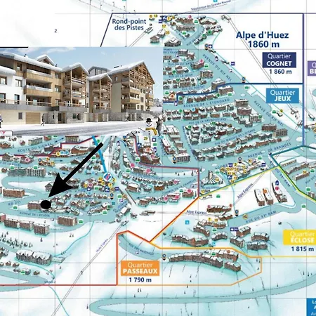 2p Pour 2a+2e, Proche Pistes Et Centre, Parking Inclus - Vieil Alpe, - Fr-1-645-59 * Huez